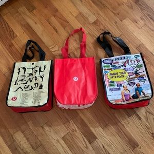 3 Lululemon bags